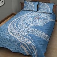 Tonga Apifo'ou Kolisi Personalized Quilt Bed Set Ngatu Tokelaufeletoa Motifs