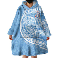 Tonga Apifo'ou Kolisi Personalized Wearable Blanket Hoodie Ngatu Tokelaufeletoa Motifs