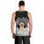 Personalised Dog Men Tank Top Golden Retriever With Polynesian Tapa Arch LT7 - Polynesian Pride