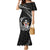 Personalised Polynesian Dog Mermaid Dress With Australian Shepherd - Crescent Style LT7 Women Black - Polynesian Pride