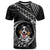 Custom Polynesian Dog T Shirt With Australian Shepherd Crescent Style LT7 Black - Polynesian Pride