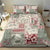 Aloha Hawaii Pastel Christmas Patchwork Bedding Set Classic Style - Polynesian Pride