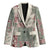 Aloha Hawaii Pastel Christmas Patchwork Blazer Classic Style - Polynesian Pride