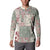 Aloha Hawaii Pastel Christmas Patchwork Button Sweatshirt Classic Style - Polynesian Pride