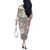 Aloha Hawaii Pastel Christmas Patchwork Off The Shoulder Long Sleeve Dress Classic Style - Polynesian Pride