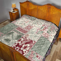 Aloha Hawaii Pastel Christmas Patchwork Quilt Classic Style - Polynesian Pride