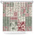 Aloha Hawaii Pastel Christmas Patchwork Shower Curtain Classic Style - Polynesian Pride