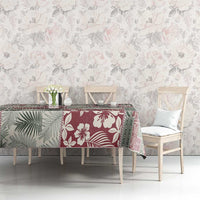 Aloha Hawaii Pastel Christmas Patchwork Tablecloth Classic Style - Polynesian Pride