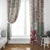 Aloha Hawaii Pastel Christmas Patchwork Window Curtain Classic Style - Polynesian Pride