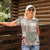 Aloha Hawaii Pastel Christmas Patchwork Women Polo Shirt Classic Style - Polynesian Pride