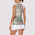 Aloha Hawaii Pastel Christmas Patchwork Women Sleeveless Polo Shirt Classic Style - Polynesian Pride