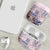 Aloha Hawaii Pastel Christmas Patchwork AirPods Case Rustic Style - Polynesian Pride