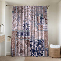 Aloha Hawaii Pastel Christmas Patchwork Bathroom Set Rustic Style - Polynesian Pride