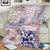 Aloha Hawaii Pastel Christmas Patchwork Blanket Rustic Style - Polynesian Pride