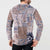 Aloha Hawaii Pastel Christmas Patchwork Button Sweatshirt Rustic Style - Polynesian Pride
