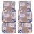 Aloha Hawaii Pastel Christmas Patchwork Car Mats Rustic Style - Polynesian Pride
