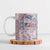 Aloha Hawaii Pastel Christmas Patchwork Ceramic Mug Rustic Style - Polynesian Pride