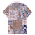 Aloha Hawaii Pastel Christmas Patchwork Family Matching Mermaid Dress and Hawaiian Shirt Rustic Style - Polynesian Pride