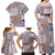 Aloha Hawaii Pastel Christmas Patchwork Family Matching Off Shoulder Maxi Dress and Hawaiian Shirt Rustic Style - Polynesian Pride