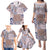 Aloha Hawaii Pastel Christmas Patchwork Family Matching Puletasi and Hawaiian Shirt Rustic Style - Polynesian Pride