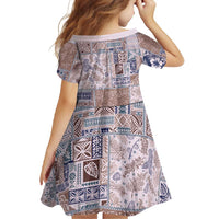 Aloha Hawaii Pastel Christmas Patchwork Family Matching Tank Maxi Dress and Hawaiian Shirt Rustic Style - Polynesian Pride