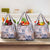 Aloha Hawaii Pastel Christmas Patchwork Grocery Bag Rustic Style - Polynesian Pride