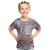 Aloha Hawaii Pastel Christmas Patchwork Kid T Shirt Rustic Style - Polynesian Pride