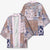 Aloha Hawaii Pastel Christmas Patchwork Kimono Rustic Style - Polynesian Pride