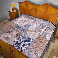 Aloha Hawaii Pastel Christmas Patchwork Quilt Rustic Style - Polynesian Pride