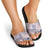 Aloha Hawaii Pastel Christmas Patchwork Slide Sandals Rustic Style - Polynesian Pride