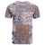 Aloha Hawaii Pastel Christmas Patchwork T Shirt Rustic Style - Polynesian Pride