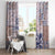 Aloha Hawaii Pastel Christmas Patchwork Window Curtain Rustic Style - Polynesian Pride