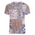 Aloha Hawaii Pastel Christmas Patchwork Women V-Neck T-Shirt Rustic Style - Polynesian Pride