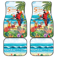 Aloha Hawaii Christmas Car Mats It's 5 o'clock Somewhere