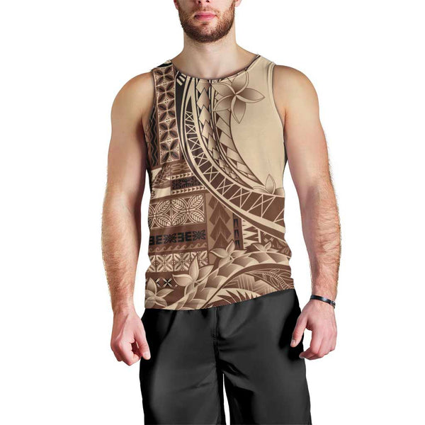 Samoa Men's Tank Top - Samoa Seal Wave Style (Green) main image 1