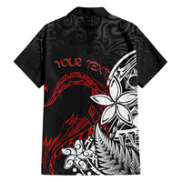 New Zealand Aotearoa Valentine Family Matching Short Sleeve Bodycon Dress and Hawaiian Shirt Couple Maori Aroha Ki a Koe Ver.02 LT7 - Polynesian Pride