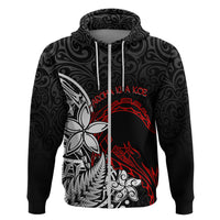 New Zealand Aotearoa Valentine Zip Hoodie Couple Maori Aroha Ki a Koe Ver.02 LT7 Zip Hoodie Black - Polynesian Pride