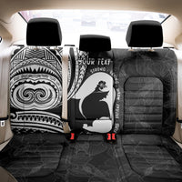 Mother's Day Back Car Seat Cover Polynesia Vintage Hibiscus - Black LT7 - Polynesian Pride