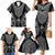 2025 Rugby Championship New Zealand Custom Family Matching Mermaid Dress and Hawaiian Shirt Poutama Motifs - Polynesian Pride