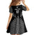 2025 Rugby Championship New Zealand Custom Family Matching Off Shoulder Maxi Dress and Hawaiian Shirt Poutama Motifs - Polynesian Pride