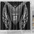 2025 Rugby Championship New Zealand Custom Shower Curtain Poutama Motifs - Polynesian Pride
