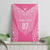2025 Rugby Championship New Zealand Custom Canvas Wall Art Poutama Motifs - Pink Out - Polynesian Pride