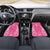 2025 Rugby Championship New Zealand Custom Car Mats Poutama Motifs - Pink Out - Polynesian Pride