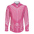 2025 Rugby Championship New Zealand Custom Family Matching Puletasi and Hawaiian Shirt Poutama Motifs - Pink Out - Polynesian Pride