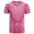 2025 Rugby Championship New Zealand Custom T Shirt Poutama Motifs - Pink Out - Polynesian Pride