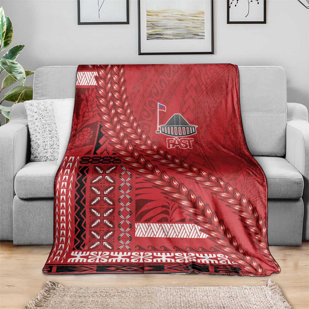 Samoa FAST Siapo Blanket Tatau-Ulafala Vines - Polynesian Pride