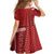 Samoa FAST Siapo Family Matching Off Shoulder Short Dress and Hawaiian Shirt Tatau-Ulafala Vines - Polynesian Pride