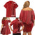 Samoa FAST Siapo Family Matching Off Shoulder Short Dress and Hawaiian Shirt Tatau-Ulafala Vines - Polynesian Pride