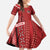Samoa FAST Siapo Family Matching Summer Maxi Dress and Hawaiian Shirt Tatau-Ulafala Vines - Polynesian Pride