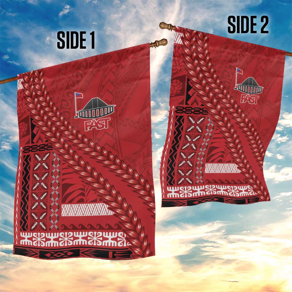 Samoa FAST Siapo Garden Flag Tatau-Ulafala Vines - Polynesian Pride